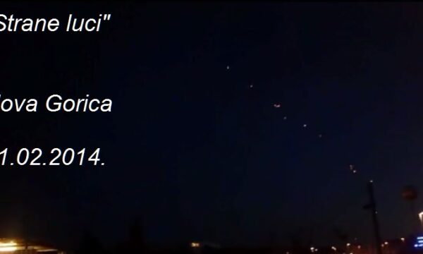“Strane luci” nel cielo di Nova Gorica – 21.02.2014.